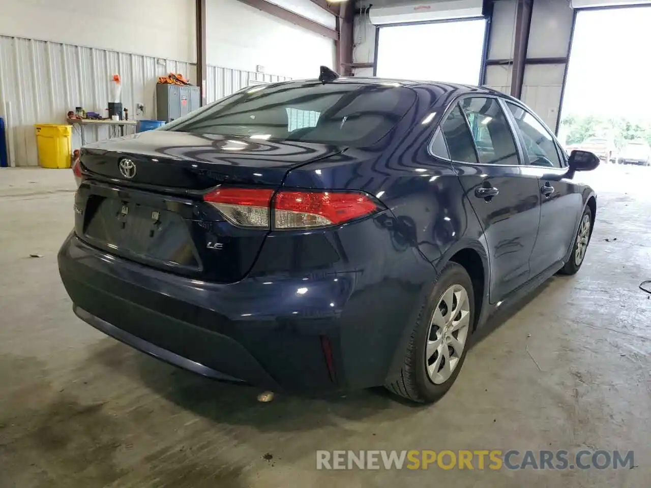 4 Photograph of a damaged car 5YFEPMAE7MP221223 TOYOTA COROLLA 2021