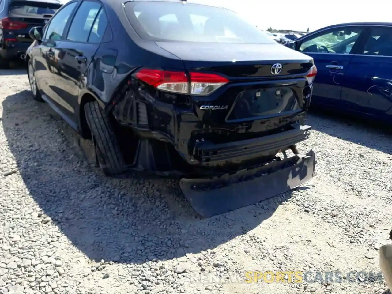 9 Photograph of a damaged car 5YFEPMAE7MP223473 TOYOTA COROLLA 2021