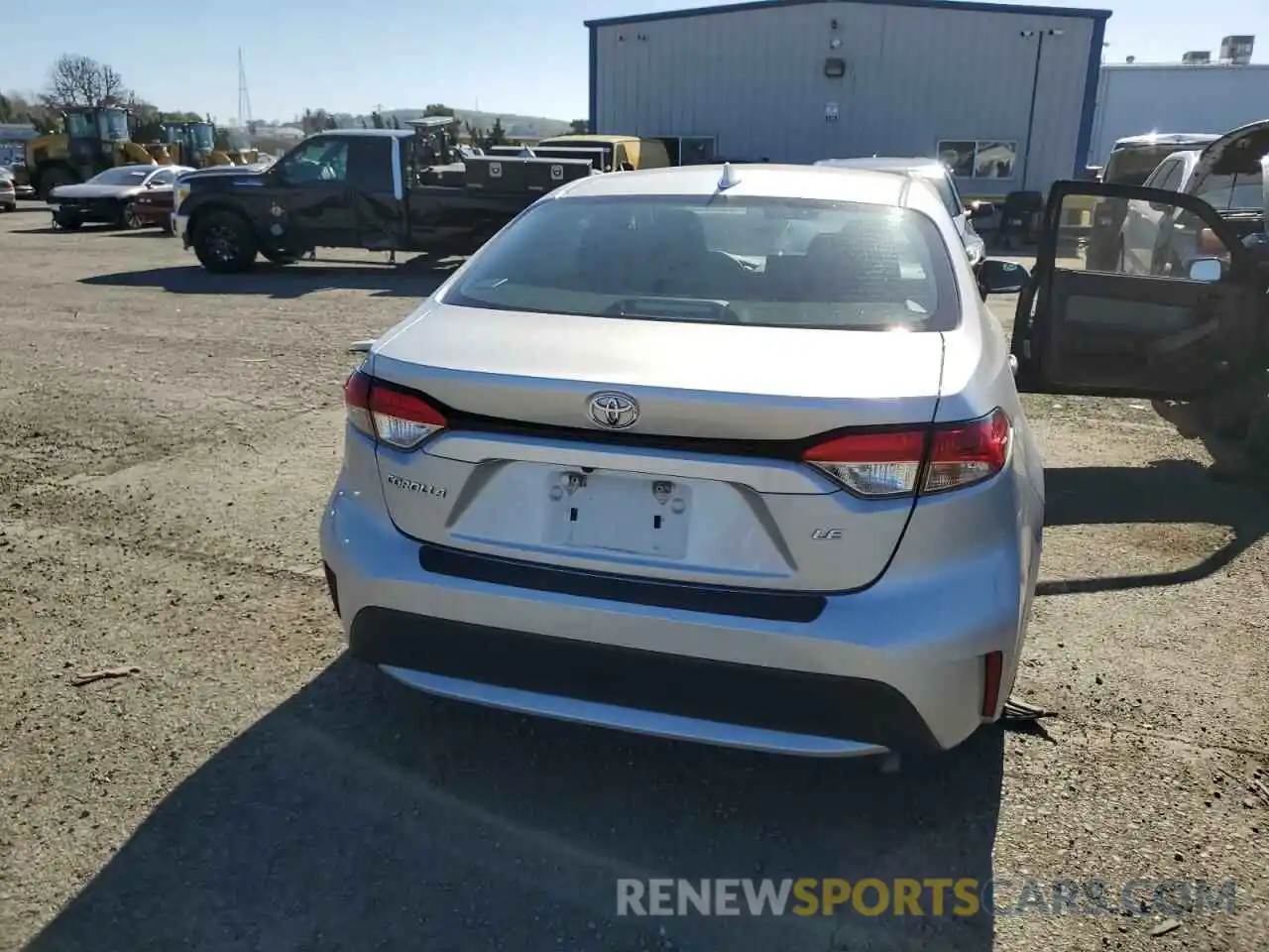 6 Photograph of a damaged car 5YFEPMAE7MP227751 TOYOTA COROLLA 2021