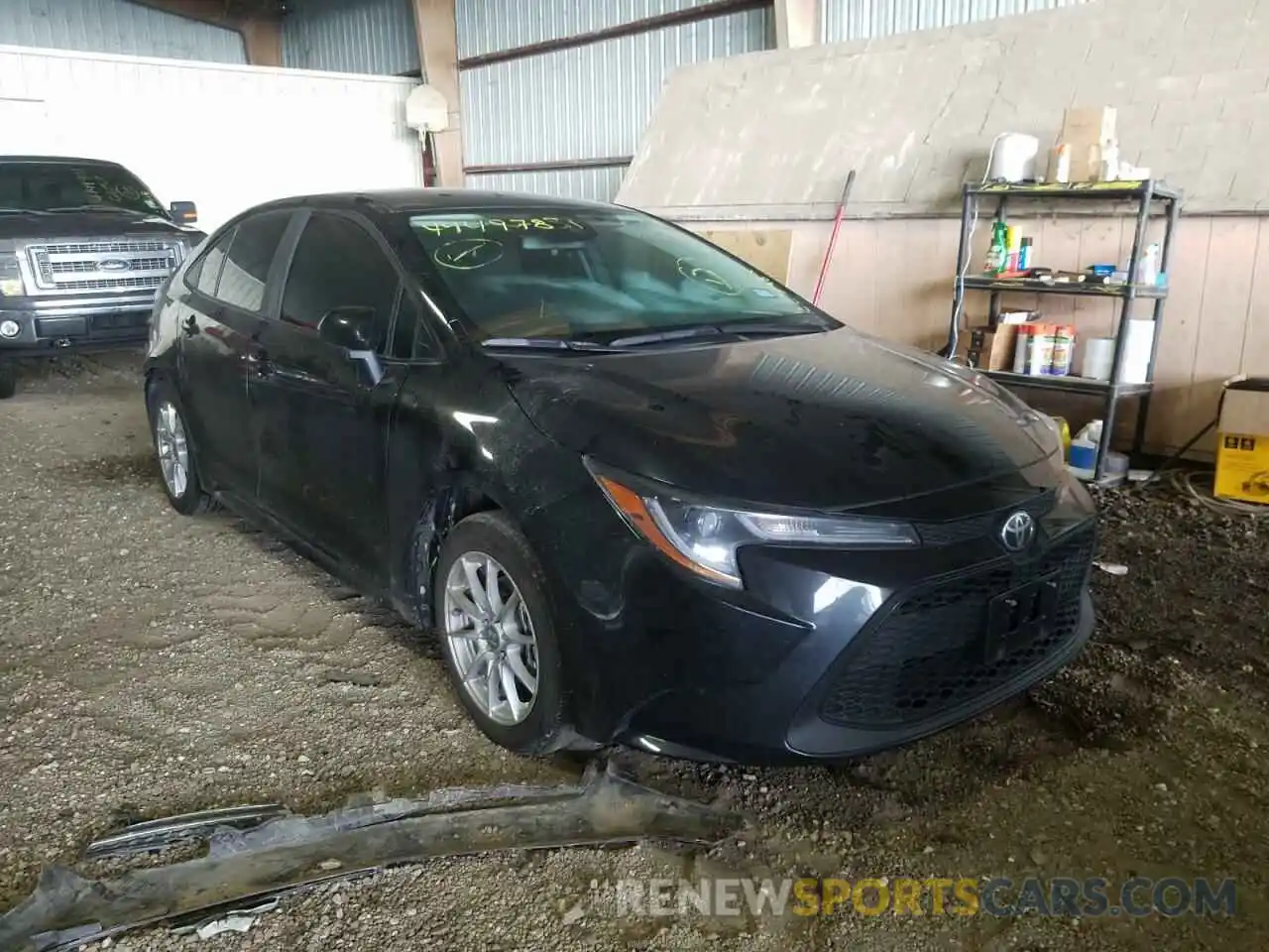 1 Photograph of a damaged car 5YFEPMAE7MP227989 TOYOTA COROLLA 2021