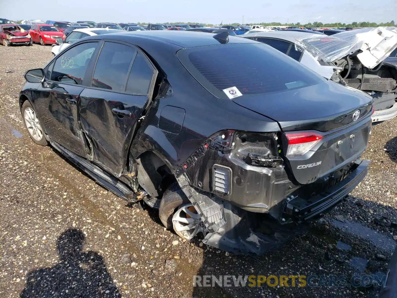 3 Photograph of a damaged car 5YFEPMAE7MP227989 TOYOTA COROLLA 2021