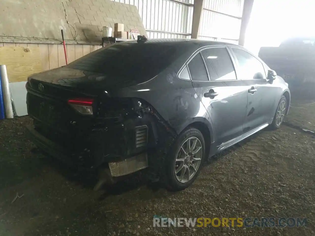 4 Photograph of a damaged car 5YFEPMAE7MP227989 TOYOTA COROLLA 2021