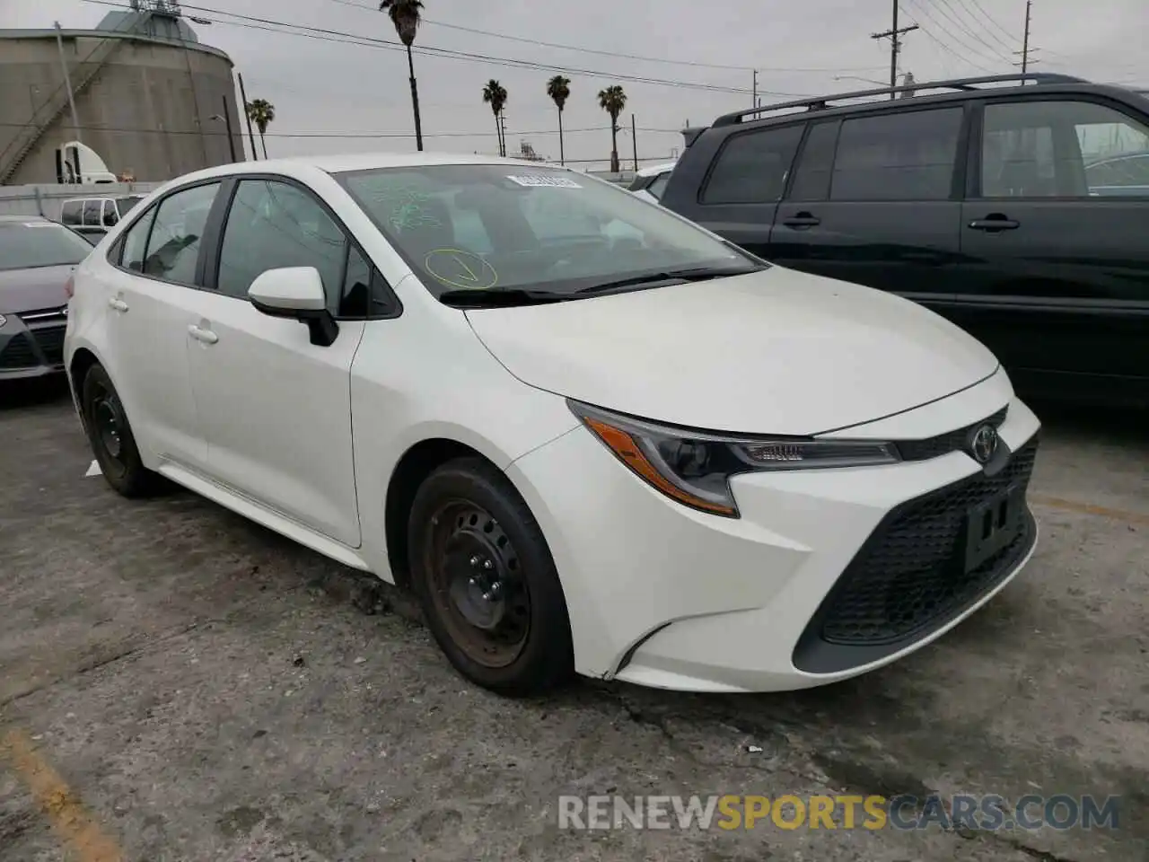 1 Photograph of a damaged car 5YFEPMAE7MP228611 TOYOTA COROLLA 2021