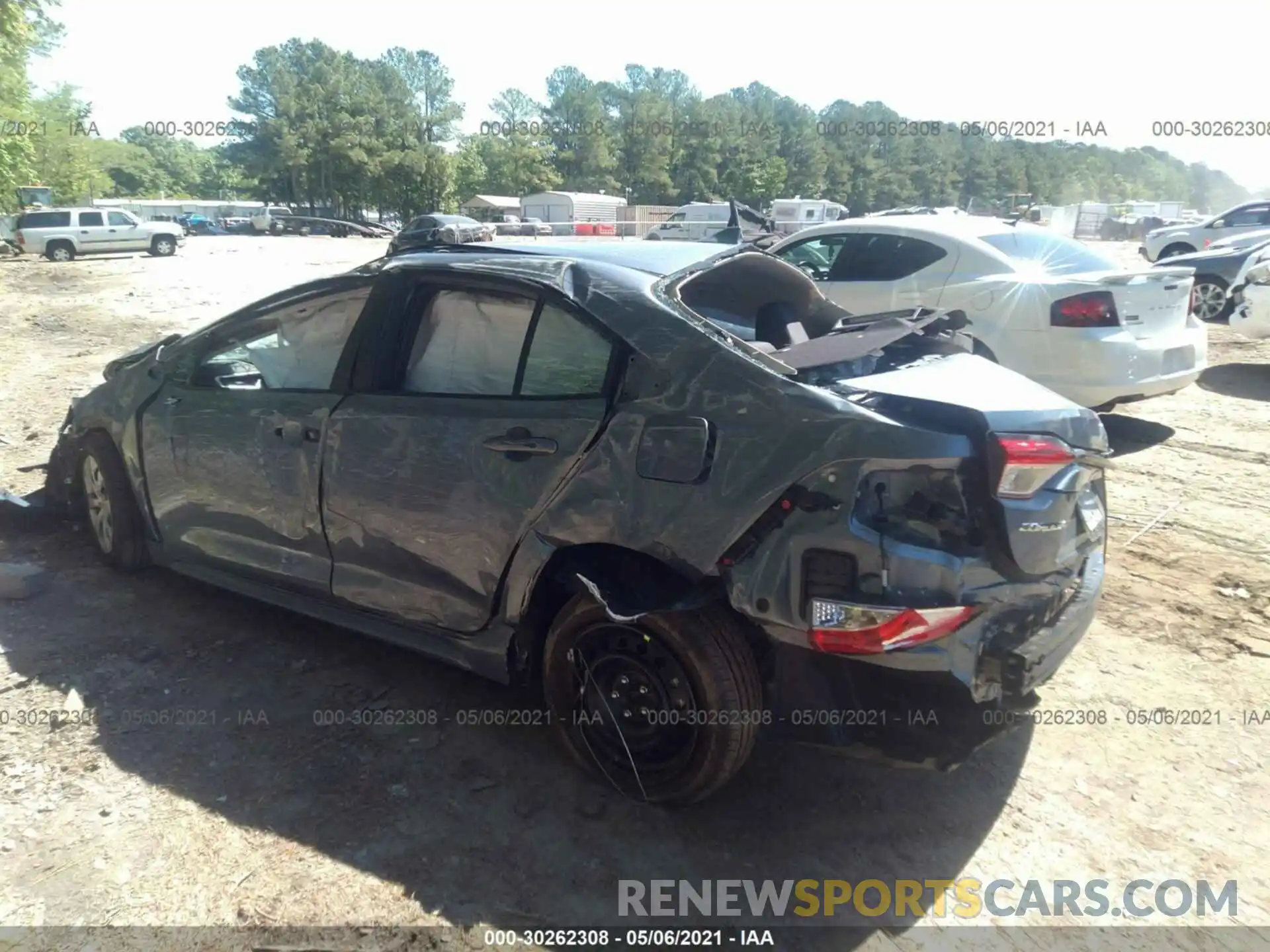 3 Photograph of a damaged car 5YFEPMAE7MP228849 TOYOTA COROLLA 2021