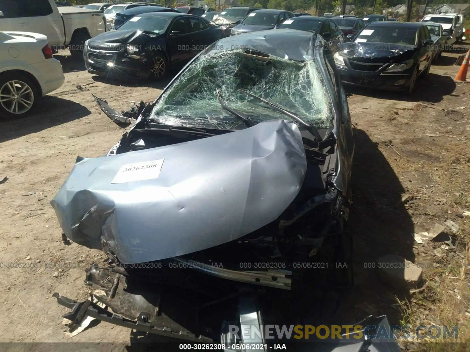 6 Photograph of a damaged car 5YFEPMAE7MP228849 TOYOTA COROLLA 2021