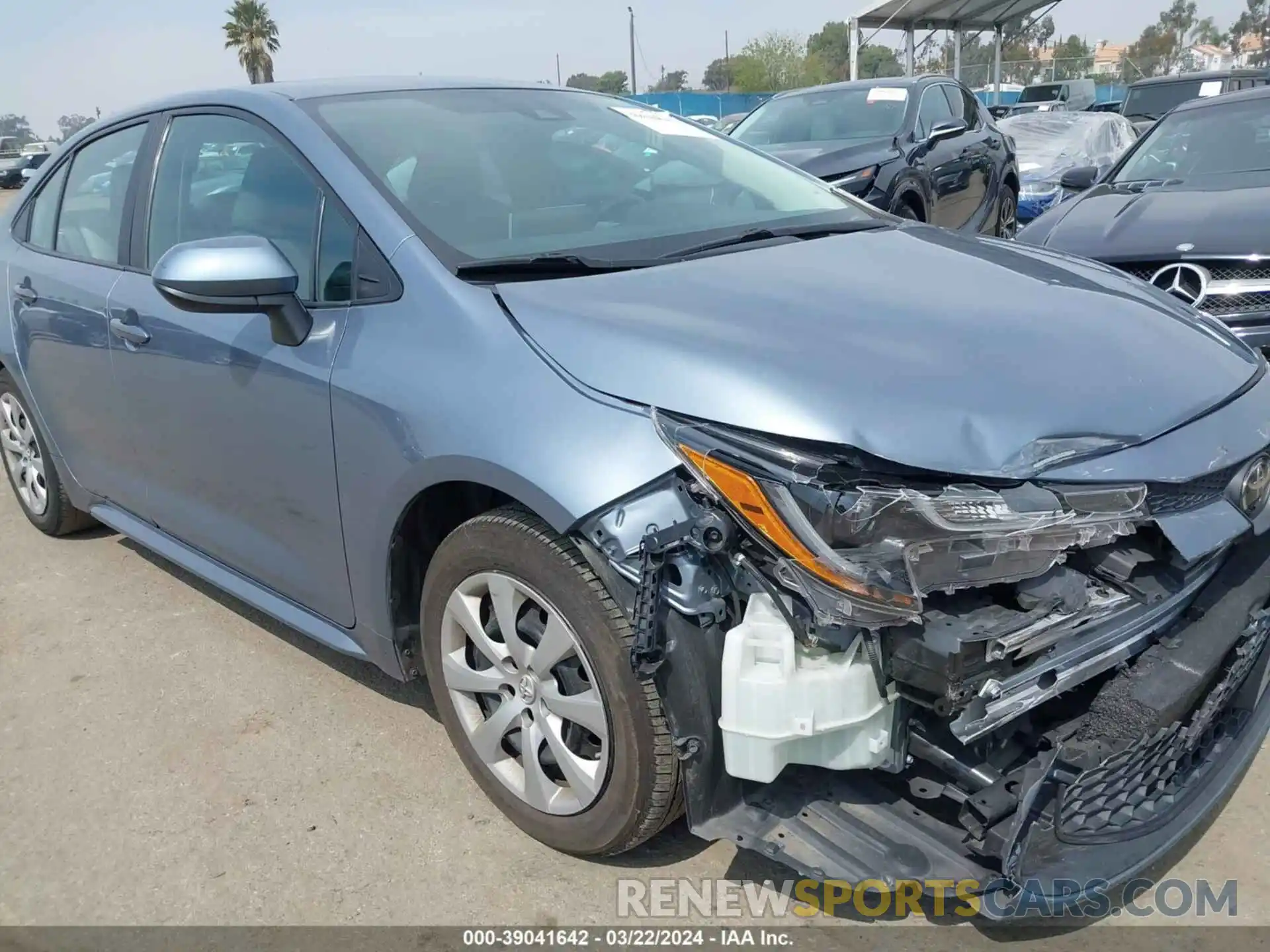 6 Photograph of a damaged car 5YFEPMAE7MP228883 TOYOTA COROLLA 2021