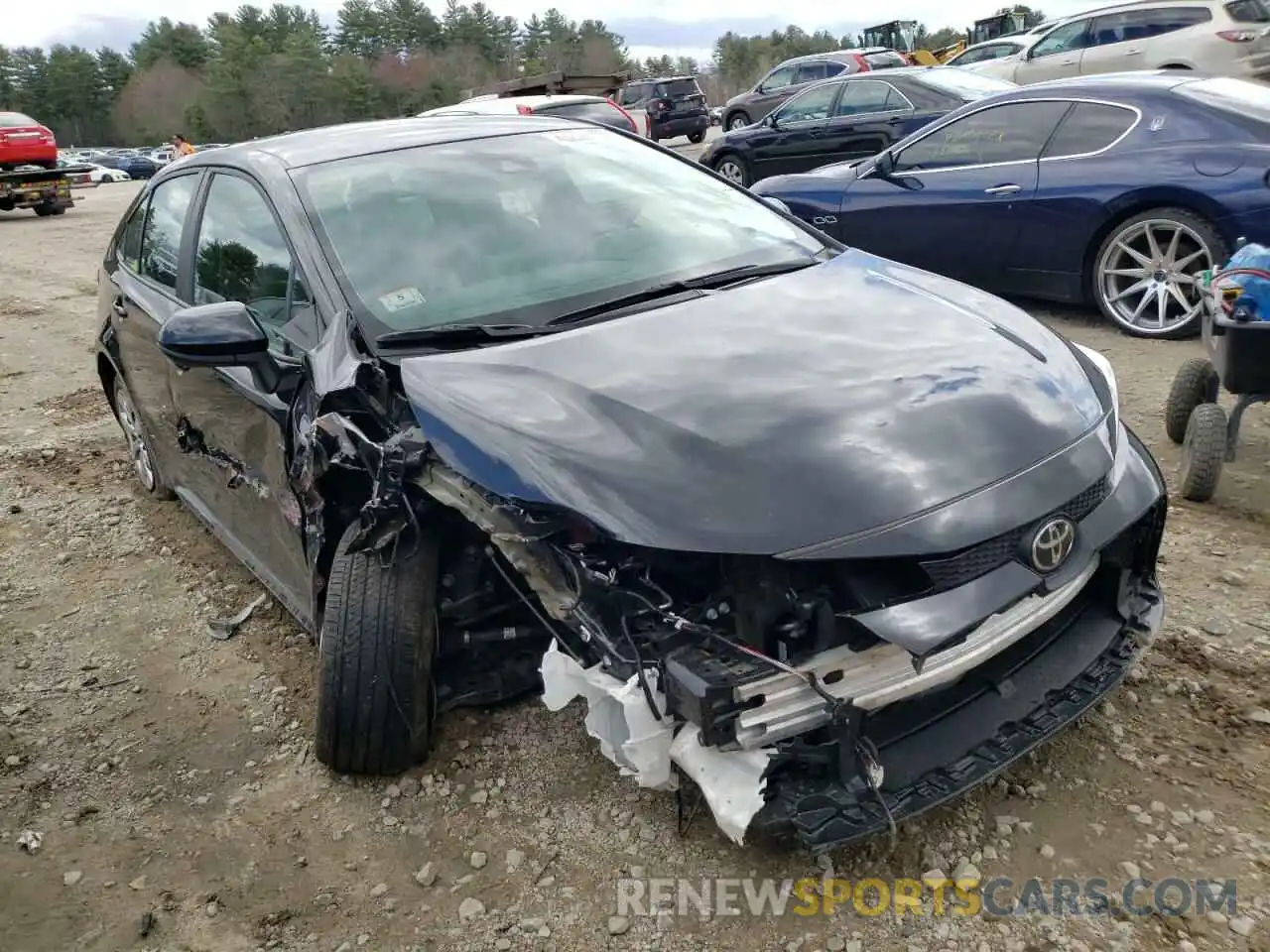 1 Photograph of a damaged car 5YFEPMAE7MP229600 TOYOTA COROLLA 2021