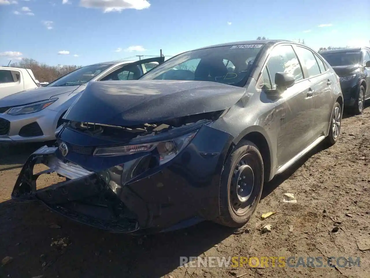 2 Photograph of a damaged car 5YFEPMAE7MP230021 TOYOTA COROLLA 2021