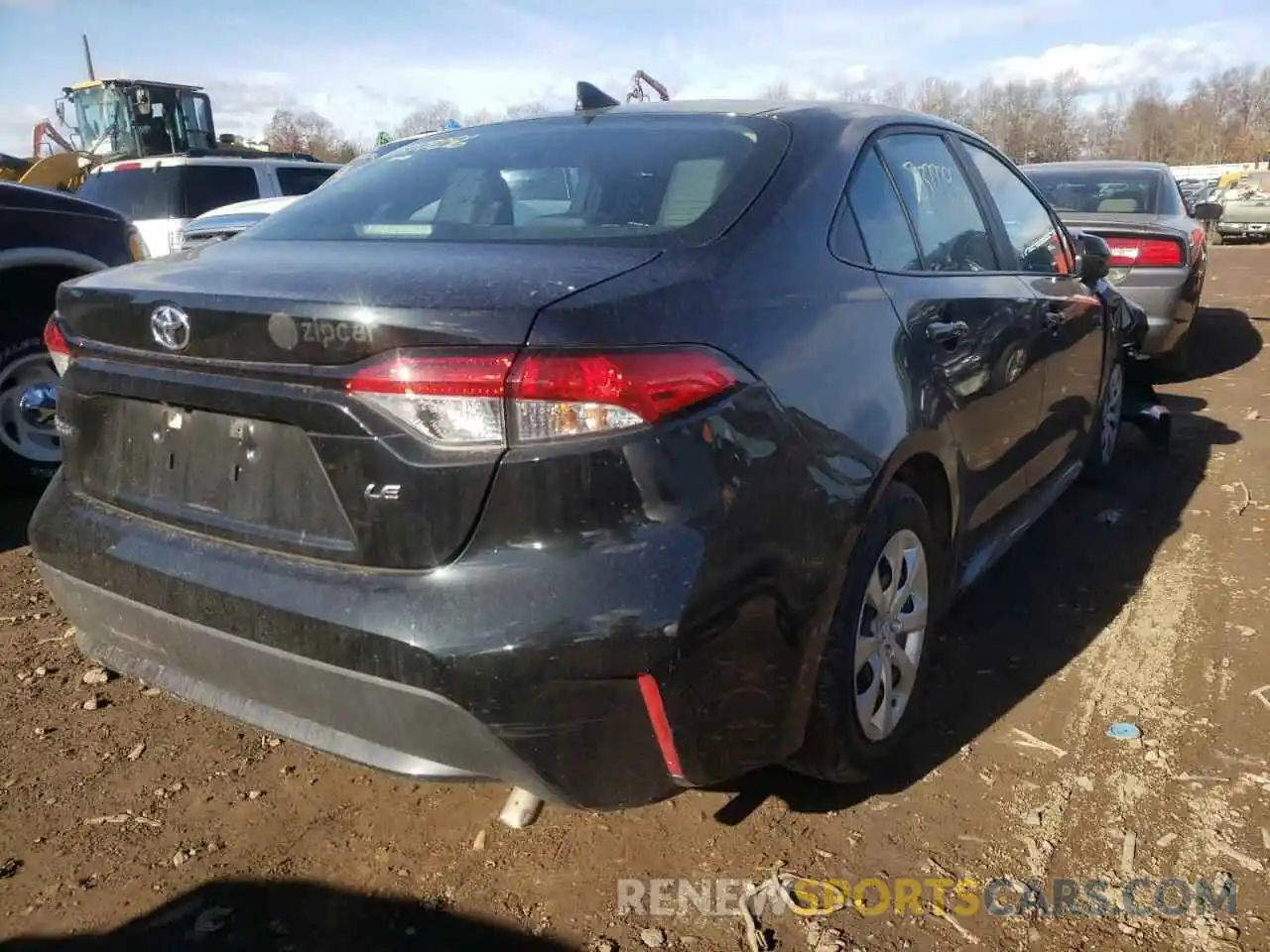 4 Photograph of a damaged car 5YFEPMAE7MP230021 TOYOTA COROLLA 2021