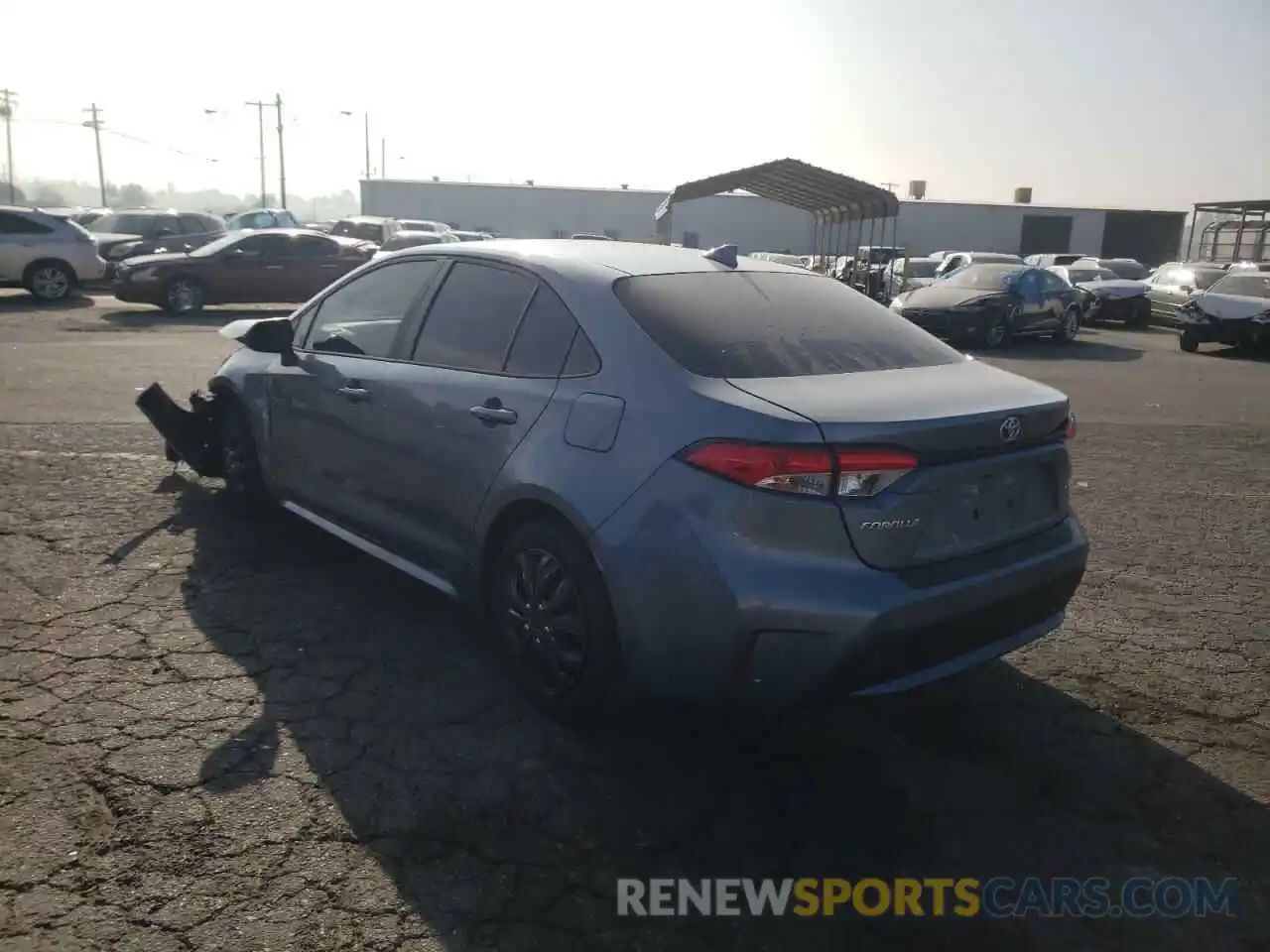 3 Photograph of a damaged car 5YFEPMAE7MP230407 TOYOTA COROLLA 2021