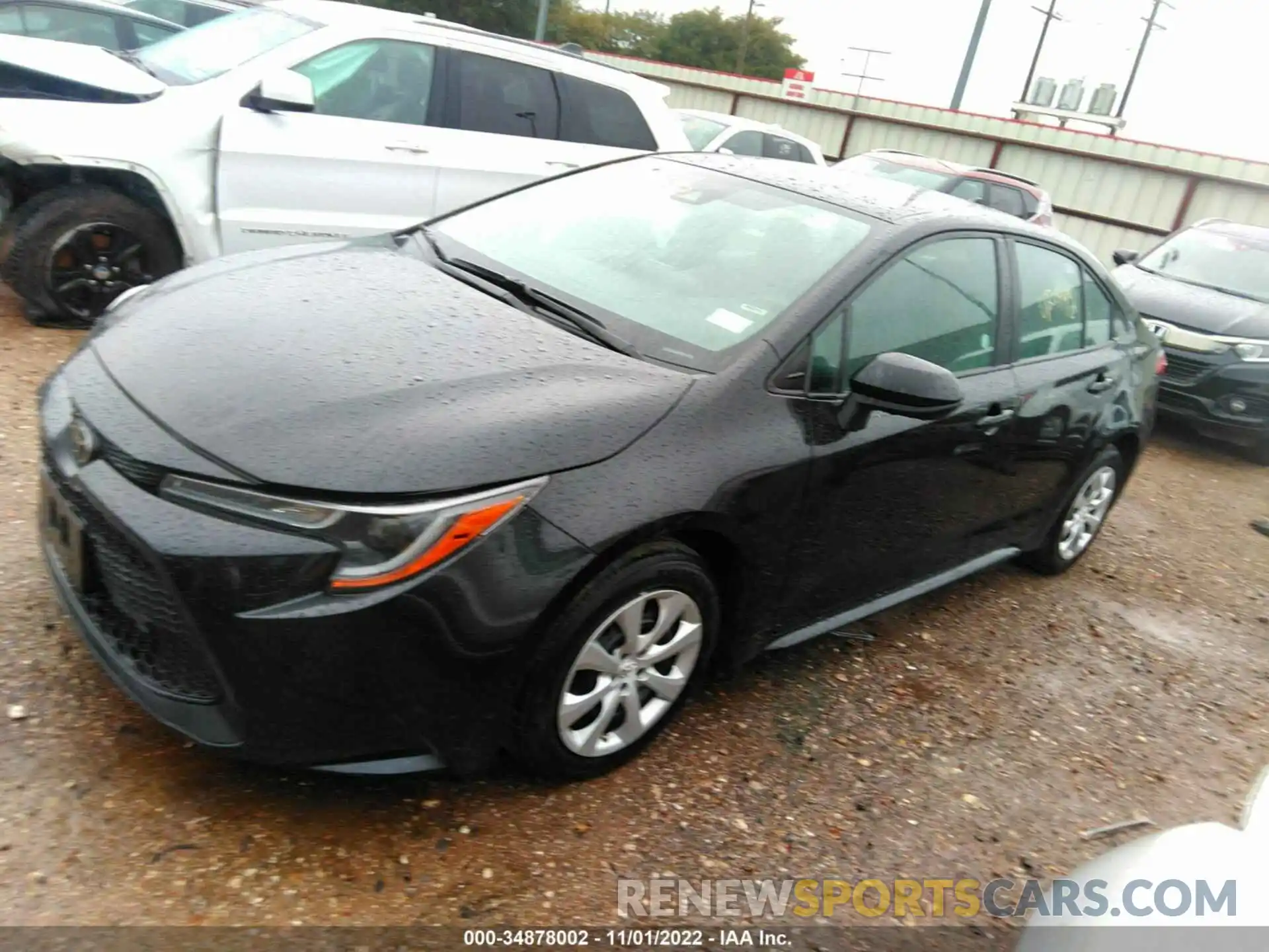 2 Photograph of a damaged car 5YFEPMAE7MP230990 TOYOTA COROLLA 2021