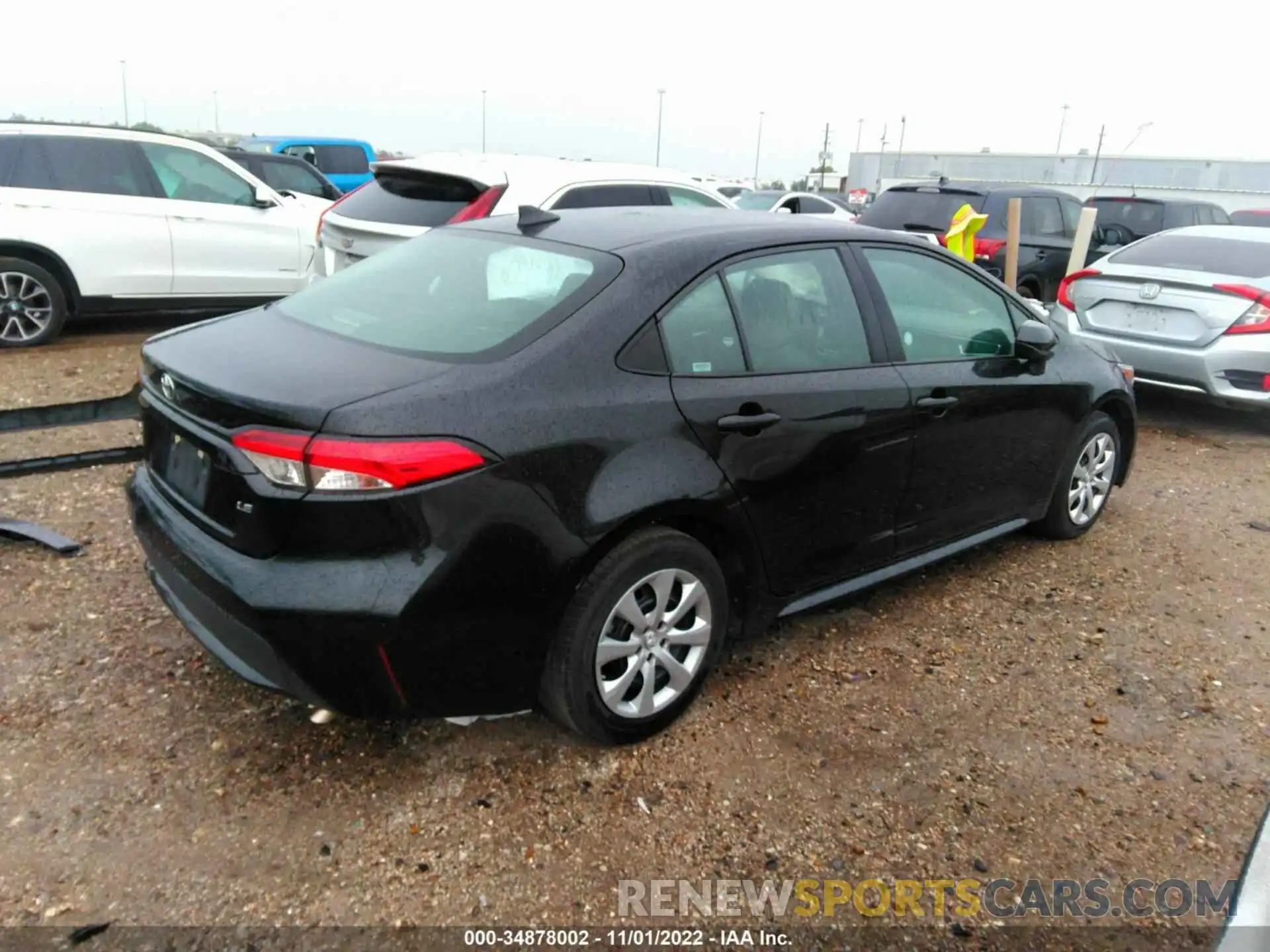 4 Photograph of a damaged car 5YFEPMAE7MP230990 TOYOTA COROLLA 2021