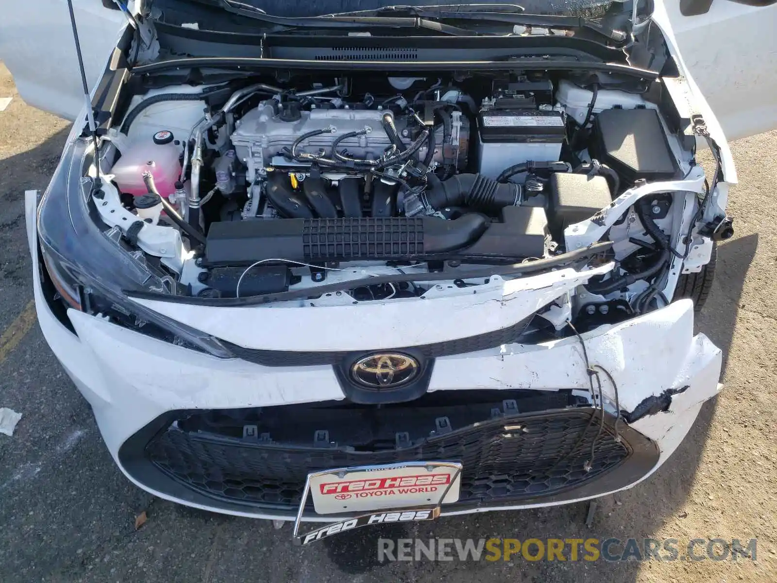 7 Photograph of a damaged car 5YFEPMAE7MP231329 TOYOTA COROLLA 2021