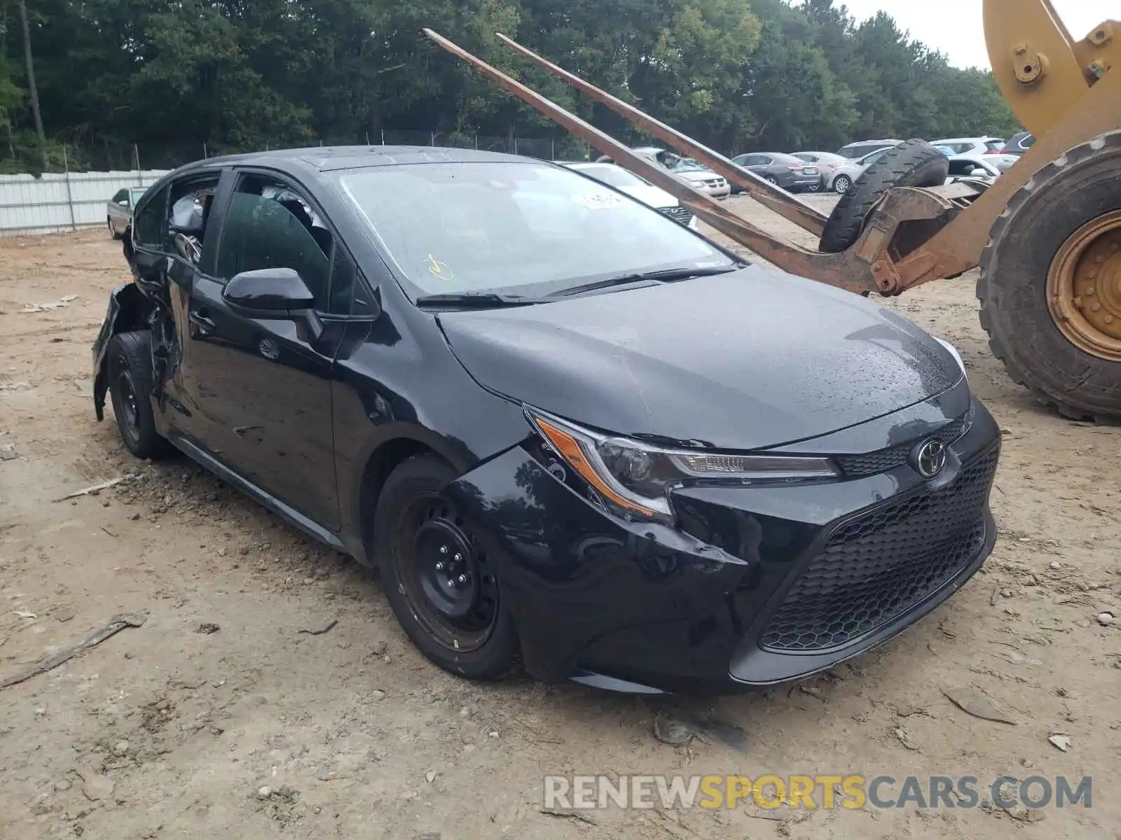 1 Photograph of a damaged car 5YFEPMAE7MP231377 TOYOTA COROLLA 2021