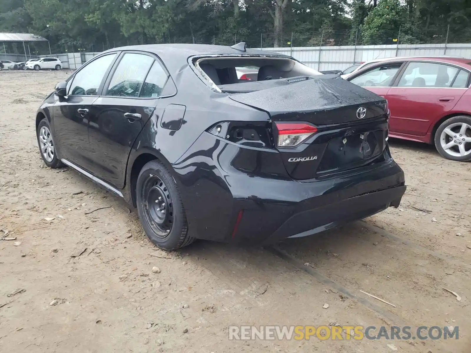 3 Photograph of a damaged car 5YFEPMAE7MP231377 TOYOTA COROLLA 2021