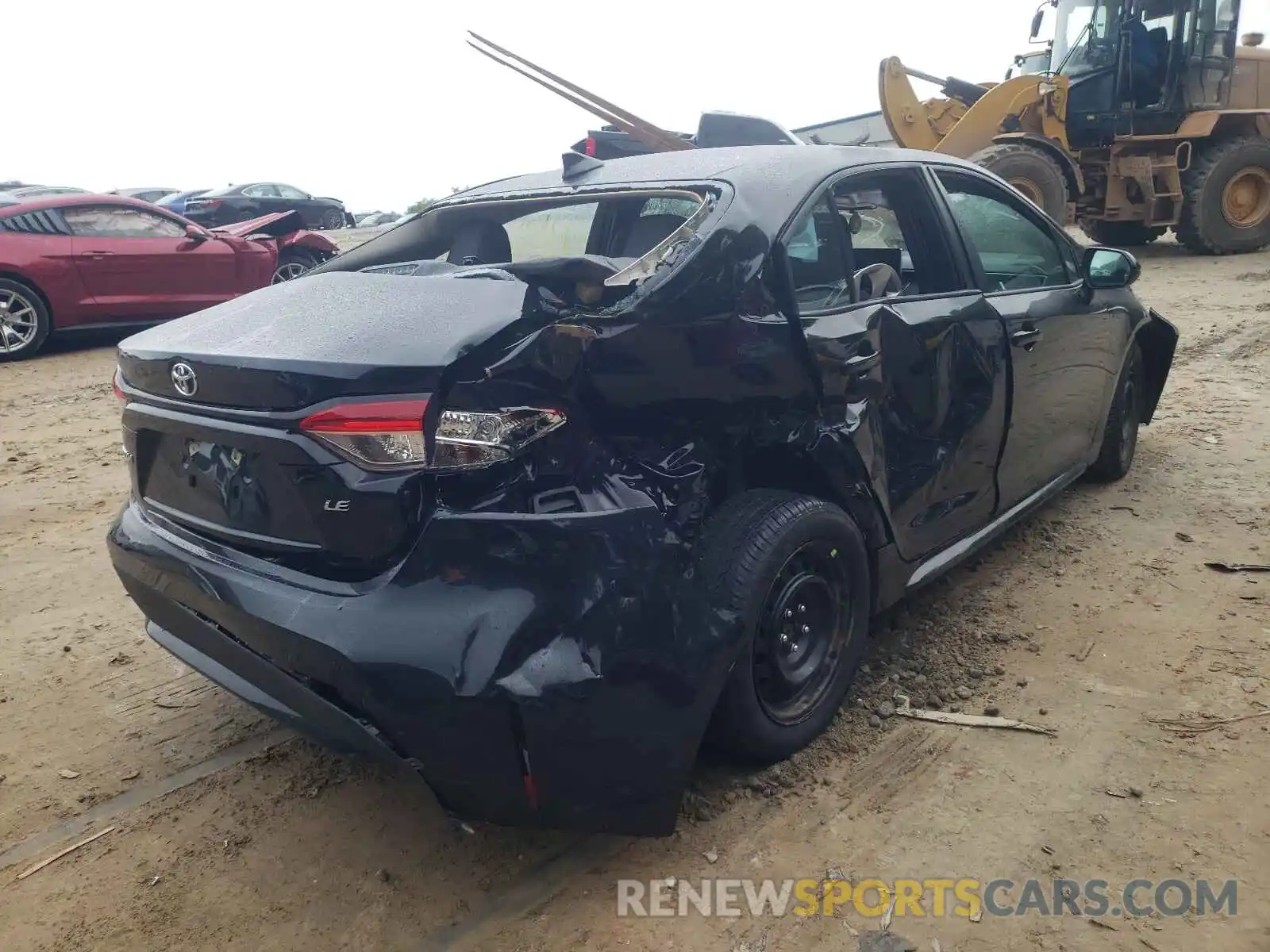 4 Photograph of a damaged car 5YFEPMAE7MP231377 TOYOTA COROLLA 2021