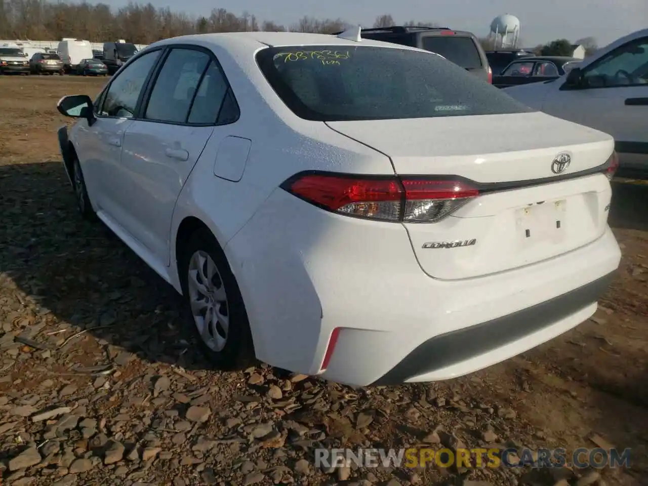 3 Photograph of a damaged car 5YFEPMAE7MP234487 TOYOTA COROLLA 2021