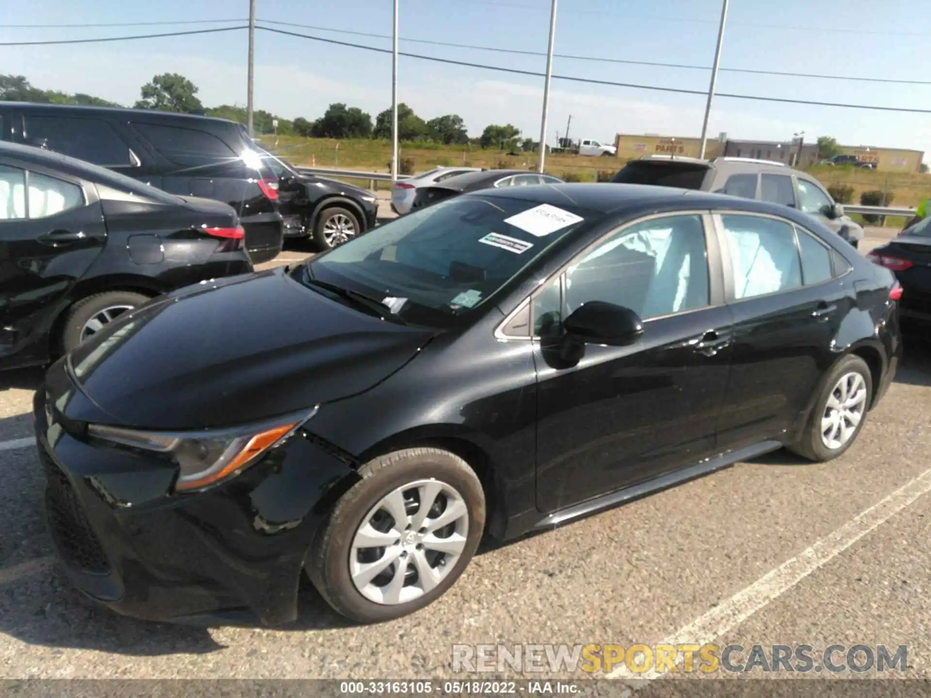 2 Photograph of a damaged car 5YFEPMAE7MP237714 TOYOTA COROLLA 2021