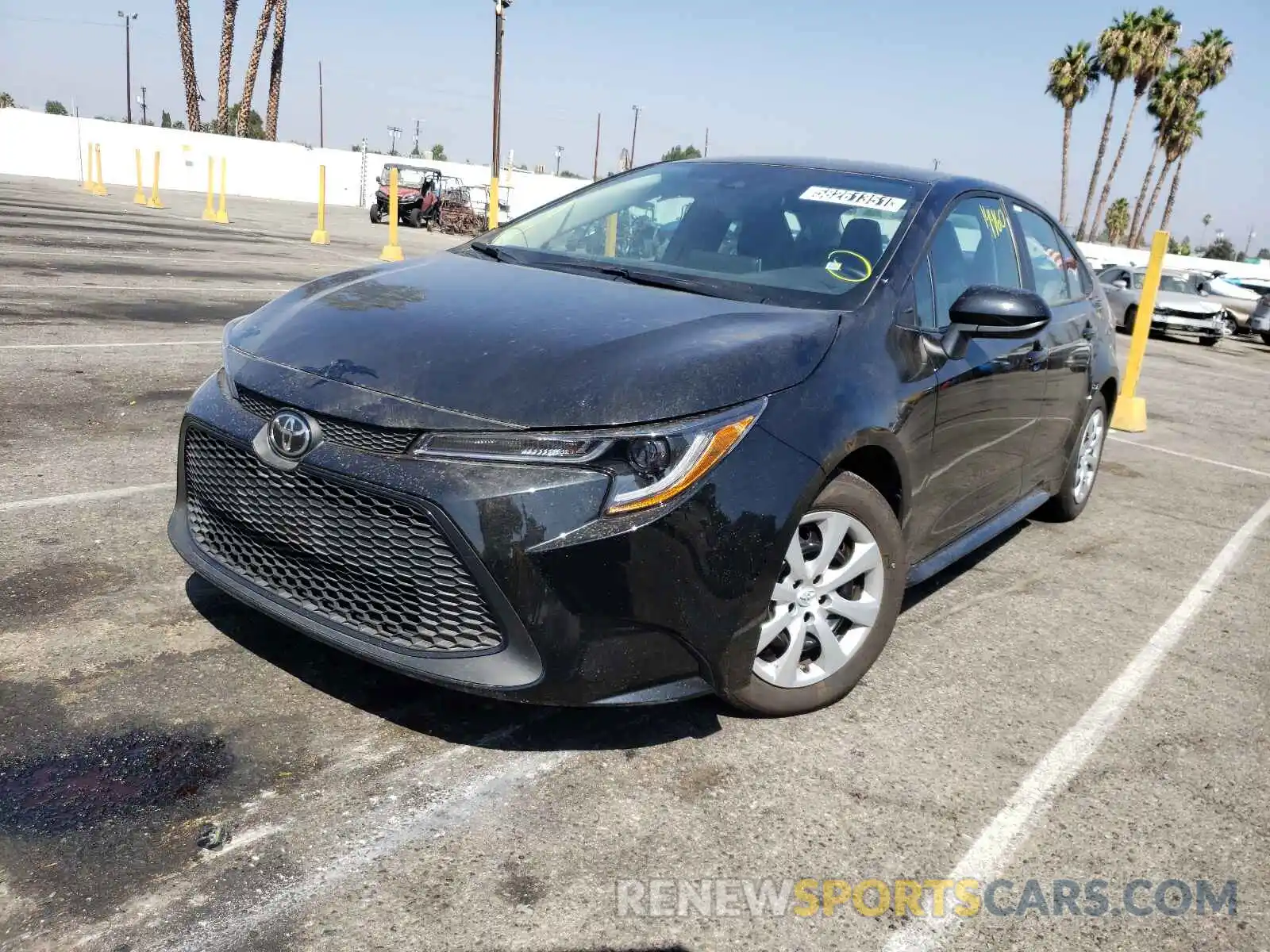 2 Photograph of a damaged car 5YFEPMAE7MP238121 TOYOTA COROLLA 2021