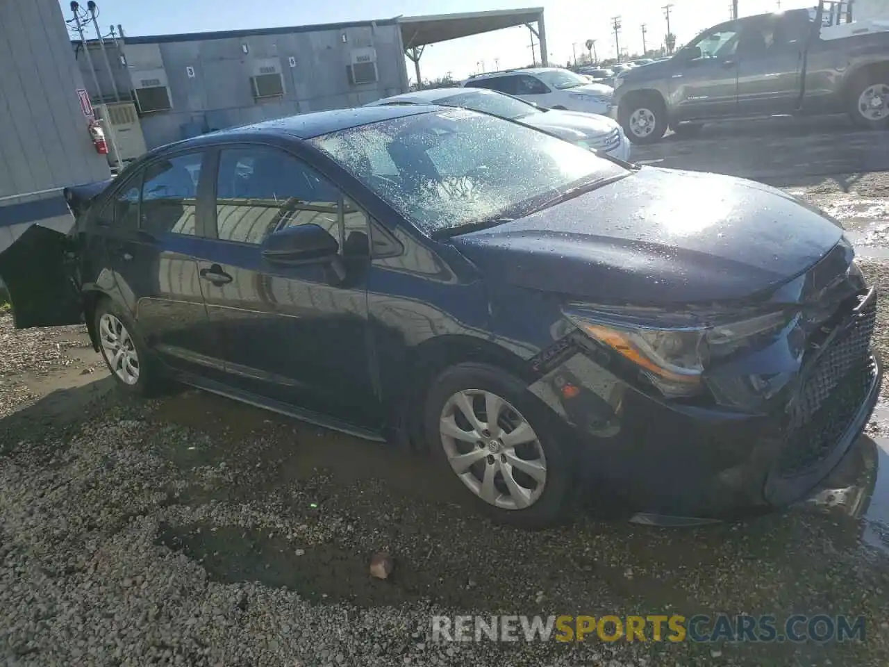 4 Photograph of a damaged car 5YFEPMAE7MP238409 TOYOTA COROLLA 2021