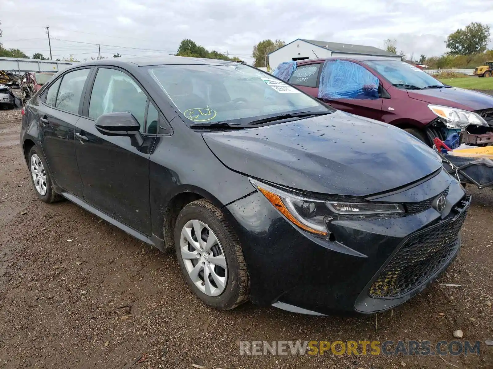 1 Photograph of a damaged car 5YFEPMAE7MP241116 TOYOTA COROLLA 2021