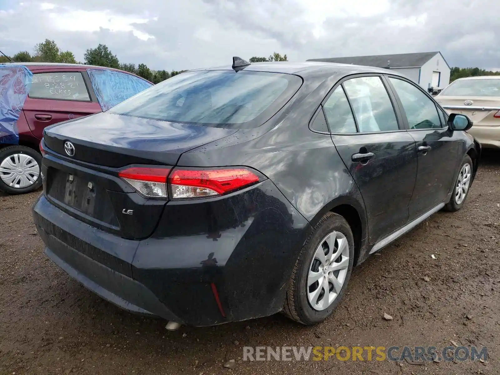 4 Photograph of a damaged car 5YFEPMAE7MP241116 TOYOTA COROLLA 2021