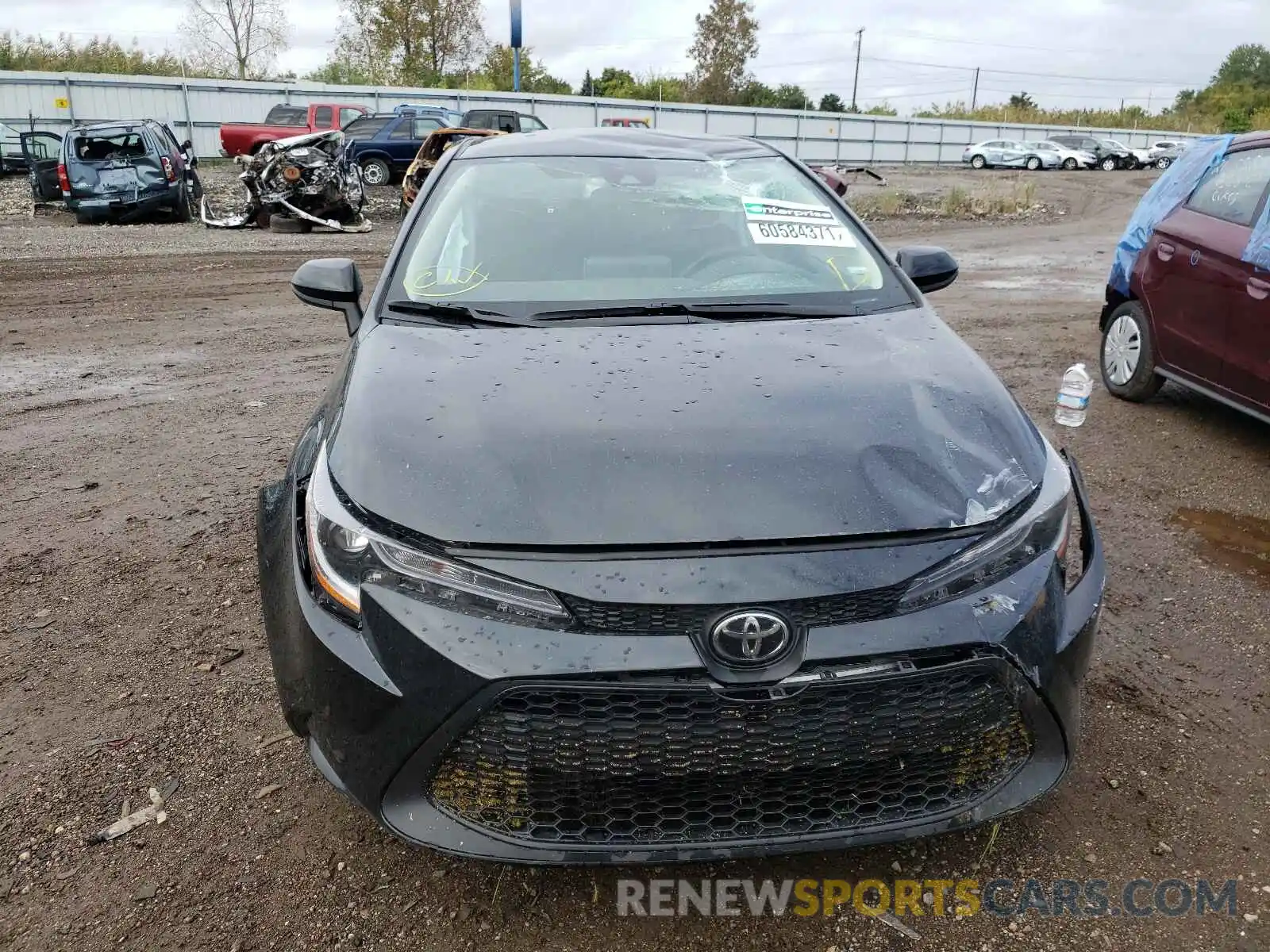 9 Photograph of a damaged car 5YFEPMAE7MP241116 TOYOTA COROLLA 2021