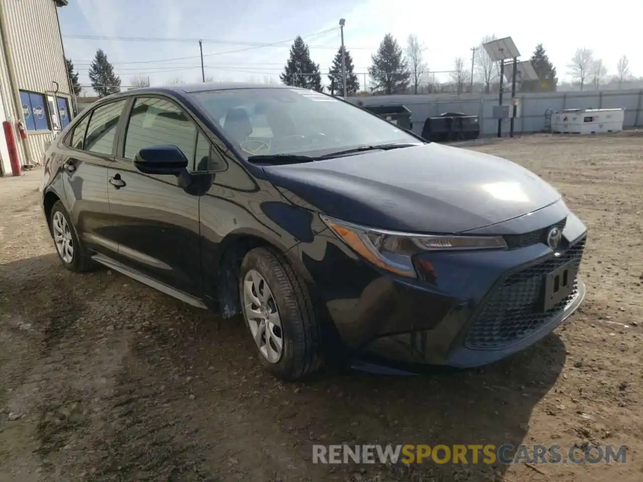 1 Photograph of a damaged car 5YFEPMAE7MP241567 TOYOTA COROLLA 2021