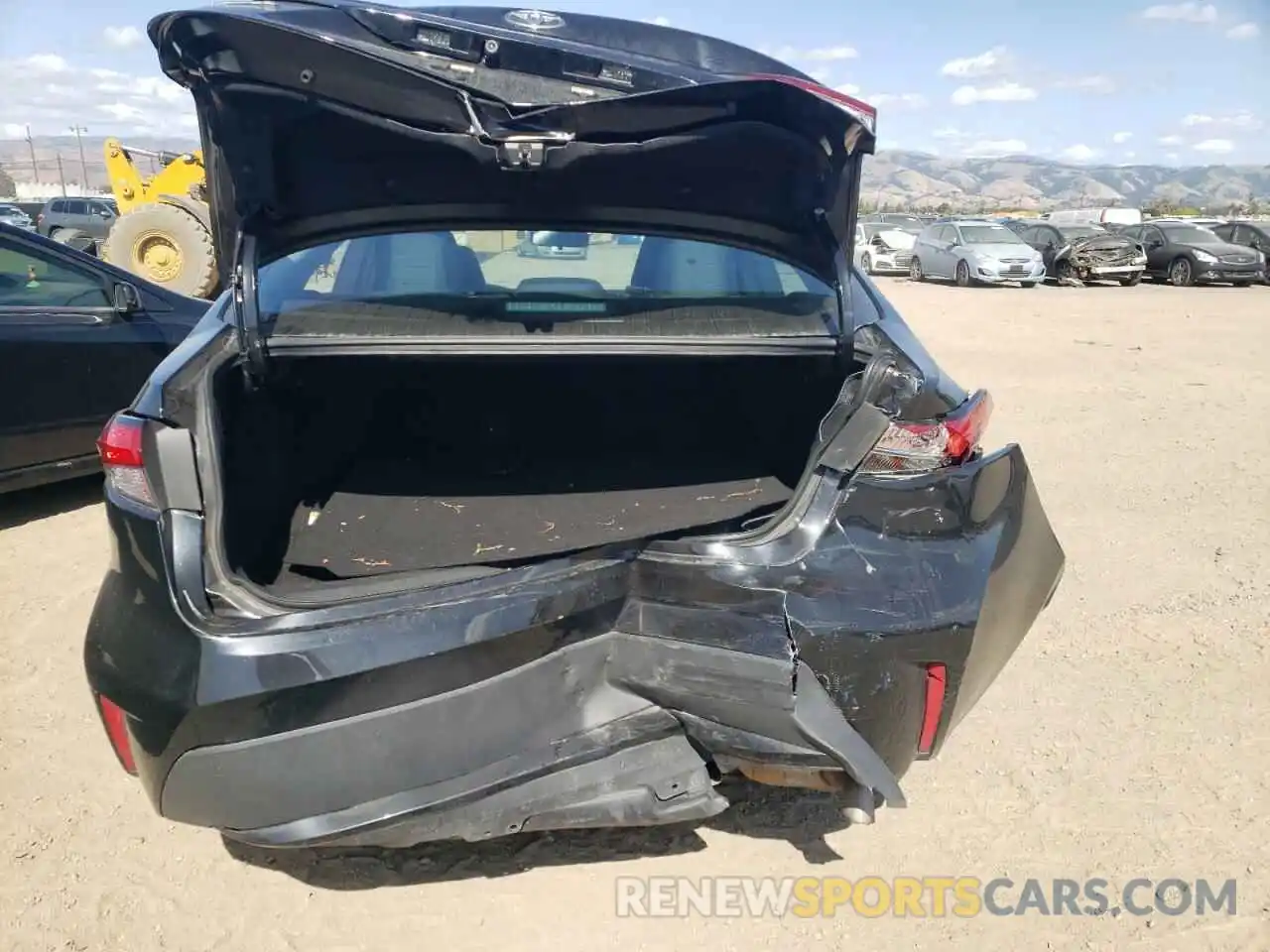 9 Photograph of a damaged car 5YFEPMAE7MP242461 TOYOTA COROLLA 2021