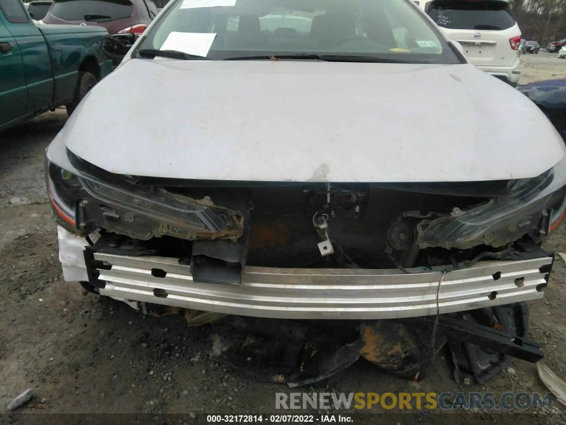 6 Photograph of a damaged car 5YFEPMAE7MP244887 TOYOTA COROLLA 2021