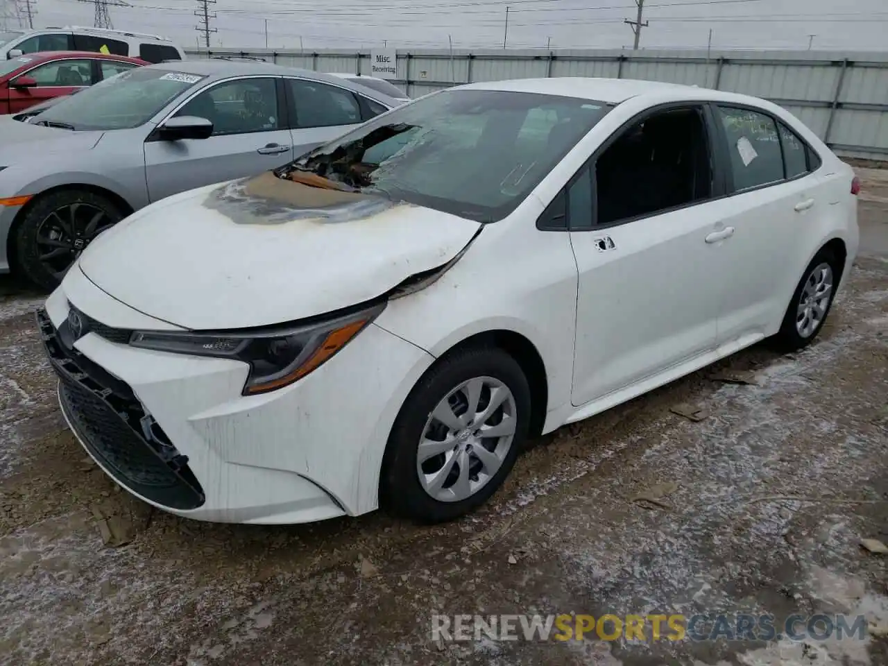 2 Photograph of a damaged car 5YFEPMAE7MP246736 TOYOTA COROLLA 2021