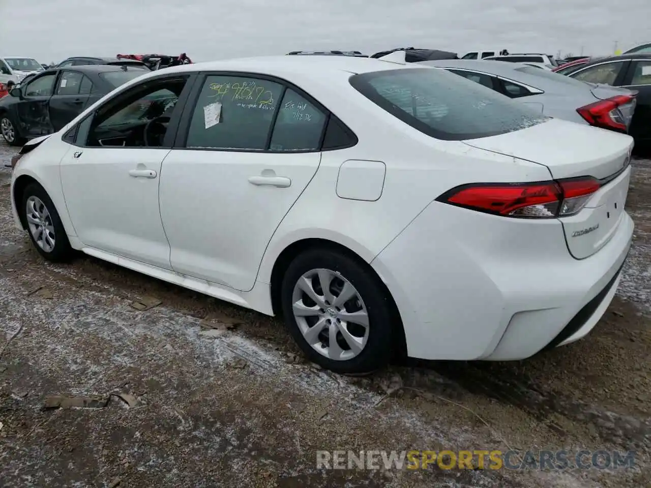 3 Photograph of a damaged car 5YFEPMAE7MP246736 TOYOTA COROLLA 2021