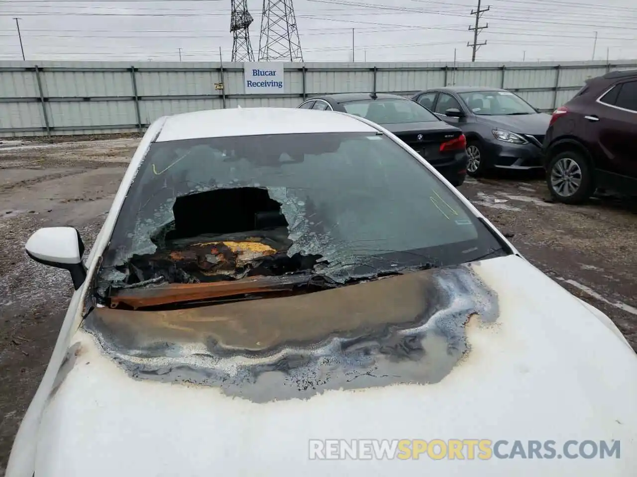 9 Photograph of a damaged car 5YFEPMAE7MP246736 TOYOTA COROLLA 2021