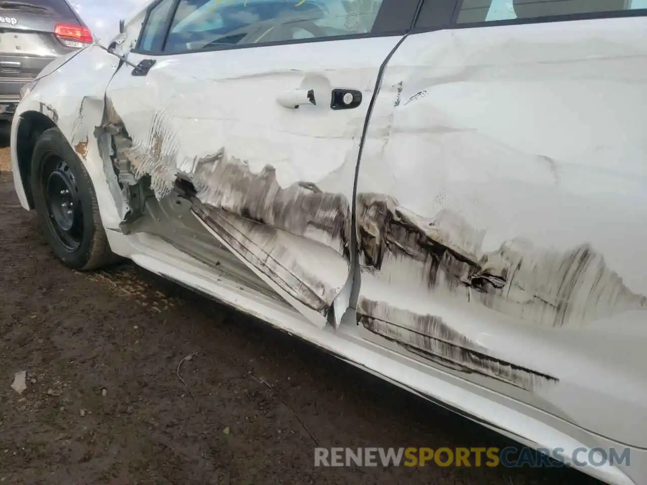 9 Photograph of a damaged car 5YFEPMAE7MP247725 TOYOTA COROLLA 2021