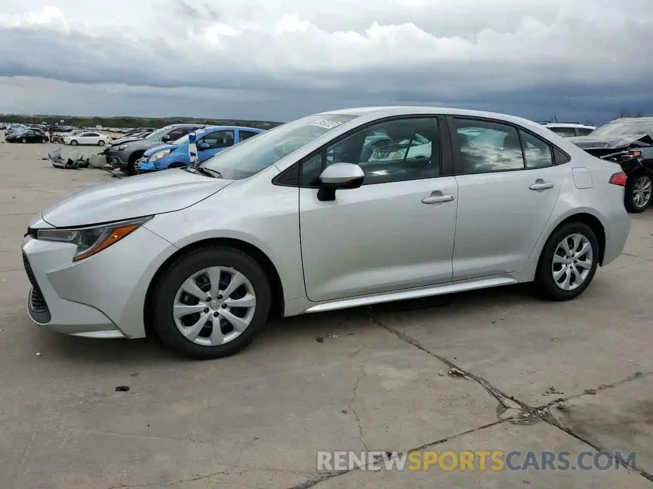 1 Photograph of a damaged car 5YFEPMAE7MP249703 TOYOTA COROLLA 2021