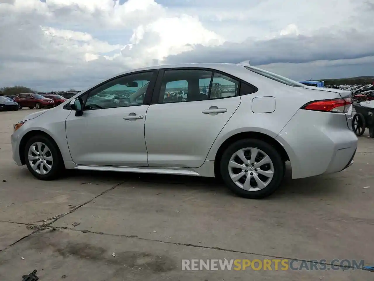 2 Photograph of a damaged car 5YFEPMAE7MP249703 TOYOTA COROLLA 2021