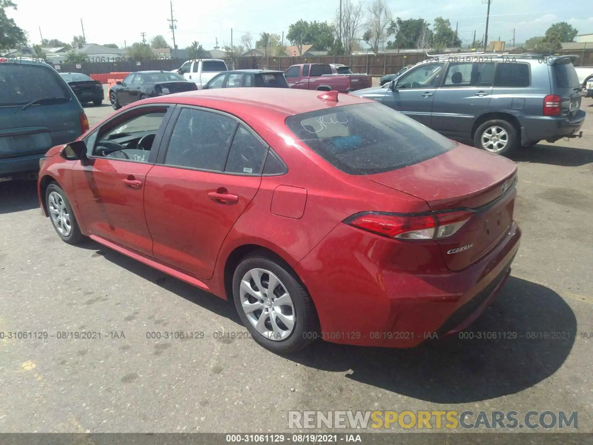 3 Photograph of a damaged car 5YFEPMAE7MP251516 TOYOTA COROLLA 2021