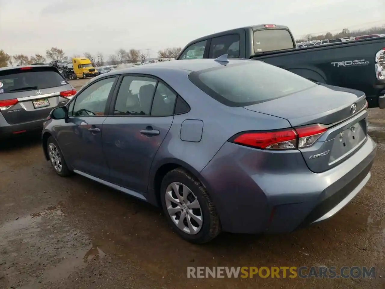 2 Photograph of a damaged car 5YFEPMAE7MP254903 TOYOTA COROLLA 2021