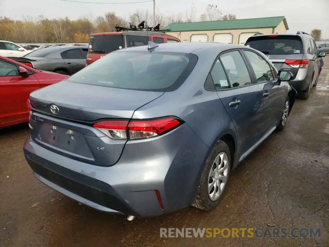 3 Photograph of a damaged car 5YFEPMAE7MP254903 TOYOTA COROLLA 2021