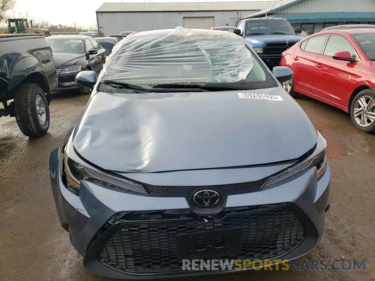 5 Photograph of a damaged car 5YFEPMAE7MP254903 TOYOTA COROLLA 2021