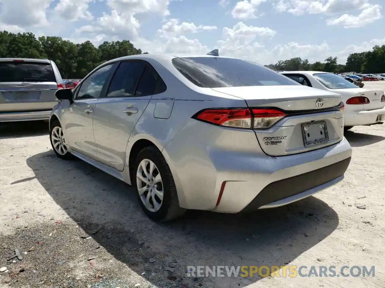 3 Photograph of a damaged car 5YFEPMAE7MP258806 TOYOTA COROLLA 2021