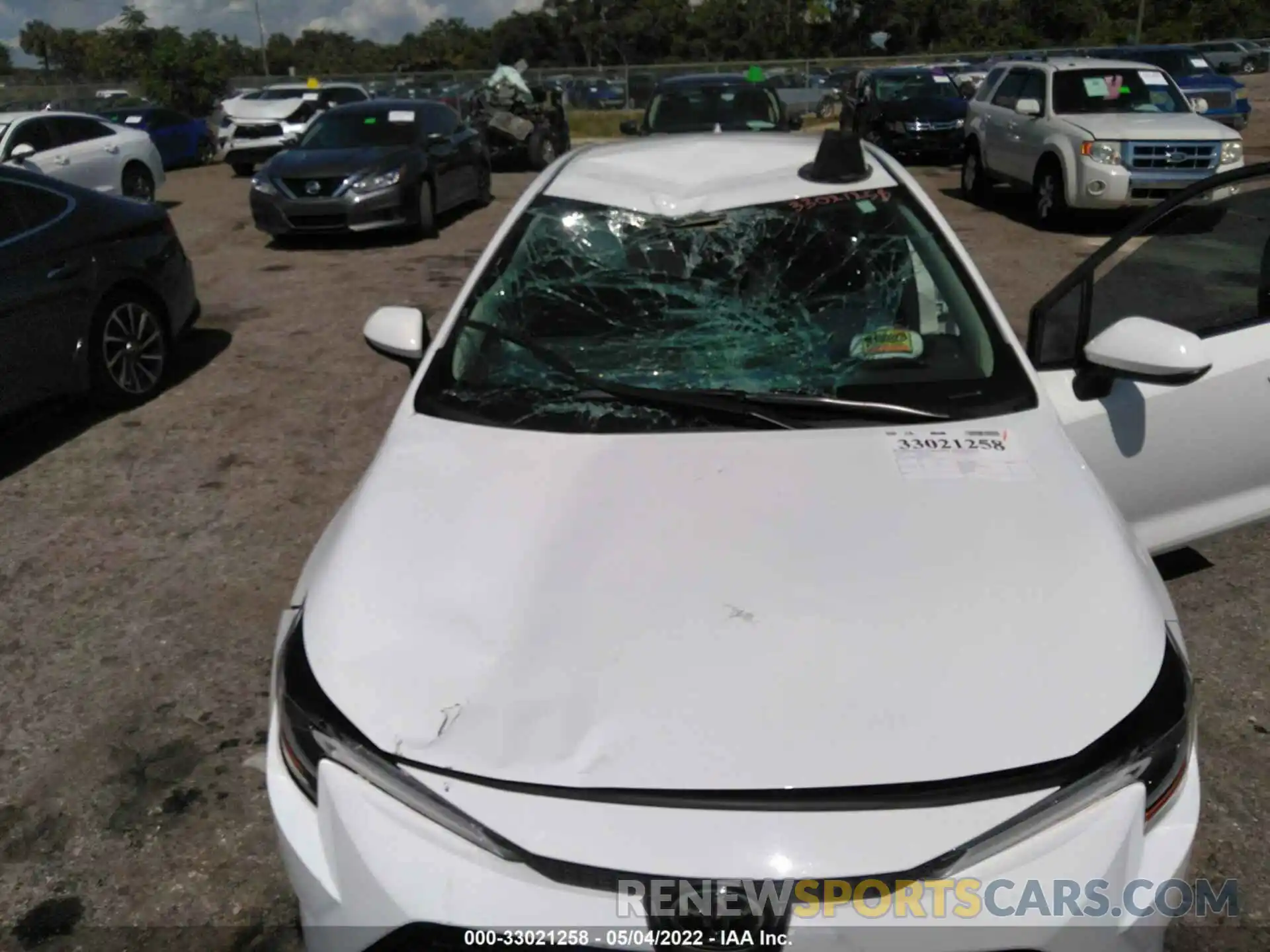 6 Photograph of a damaged car 5YFEPMAE7MP259339 TOYOTA COROLLA 2021