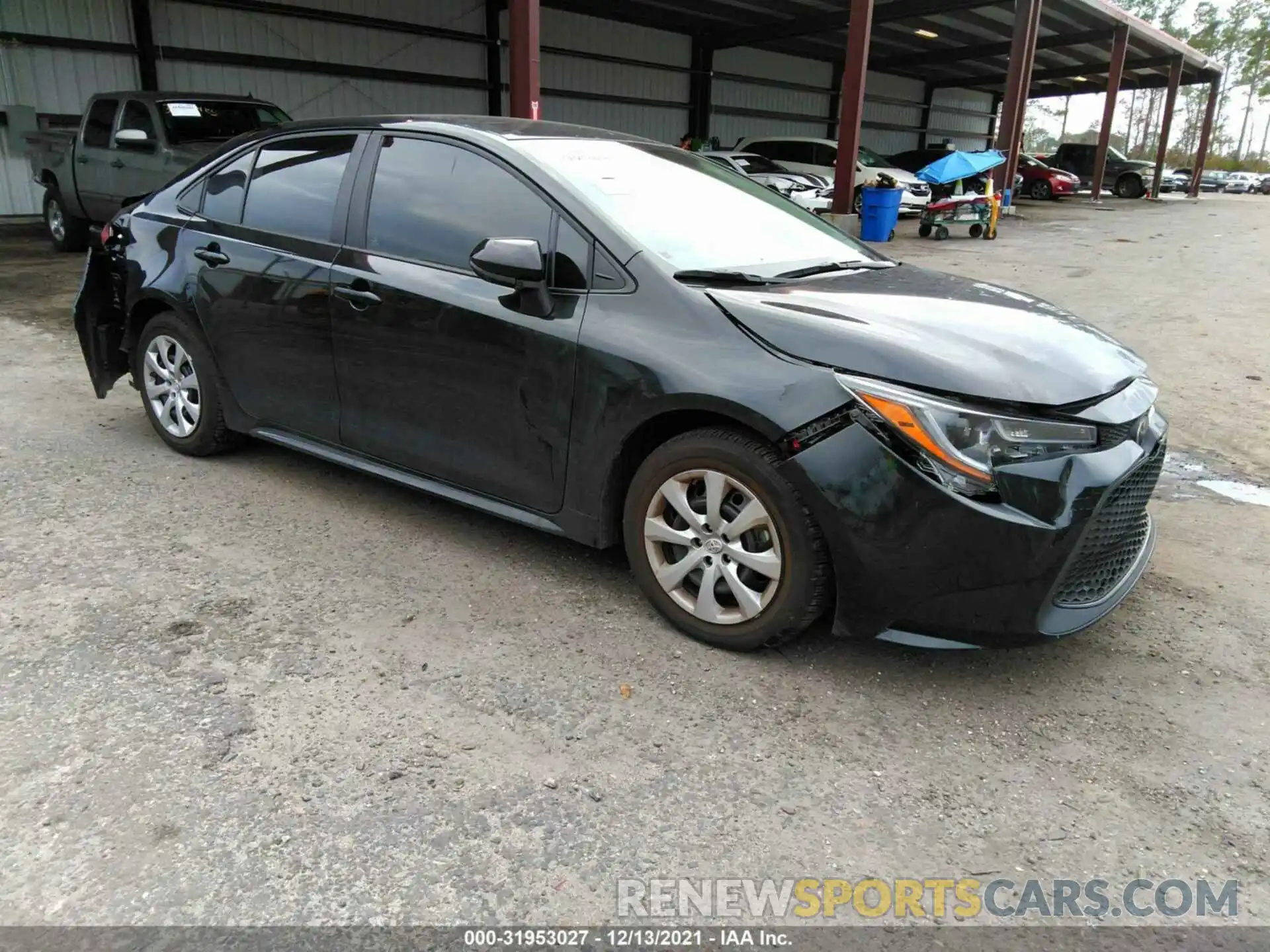 1 Photograph of a damaged car 5YFEPMAE7MP259521 TOYOTA COROLLA 2021