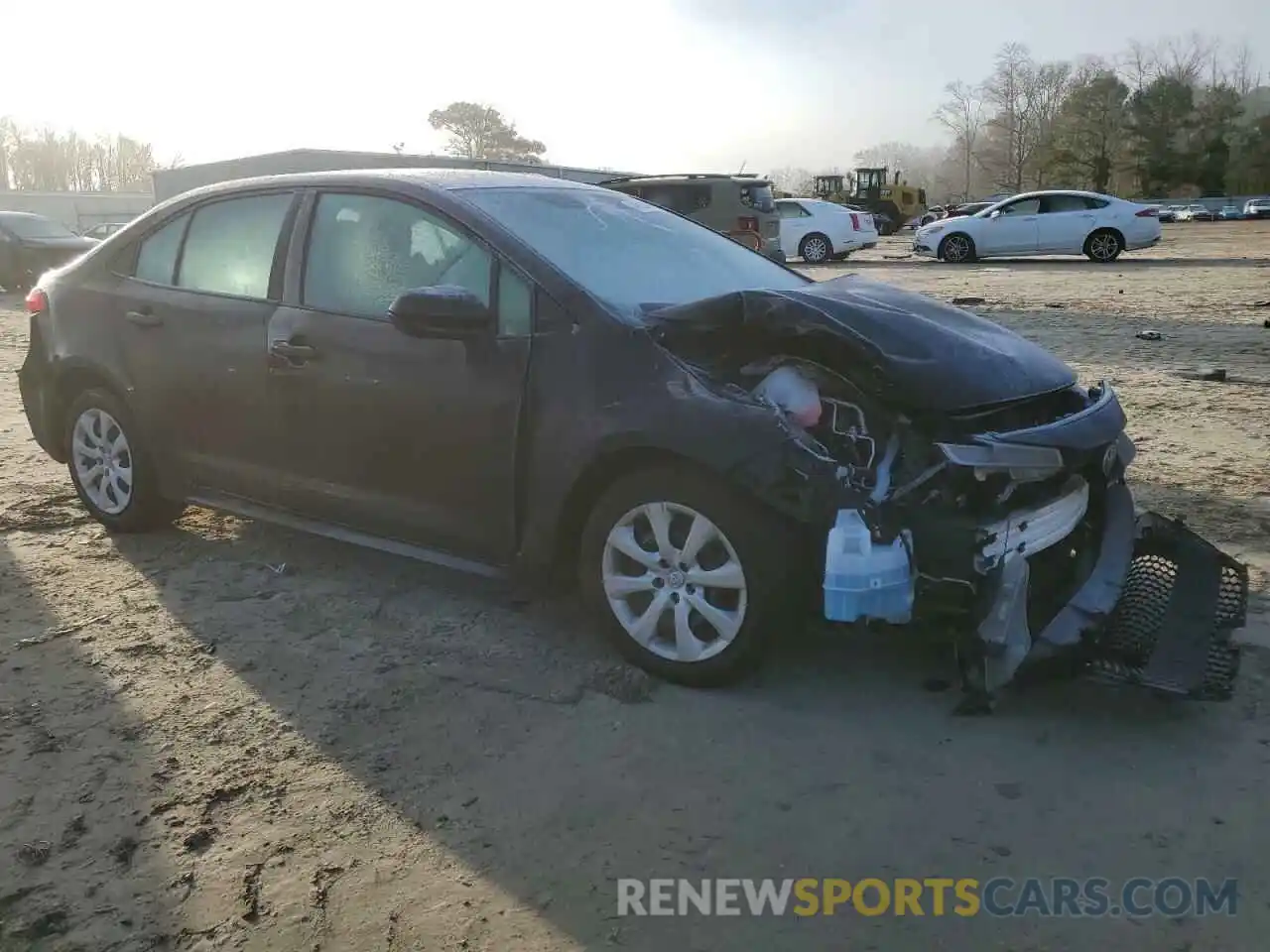 4 Photograph of a damaged car 5YFEPMAE7MP261348 TOYOTA COROLLA 2021