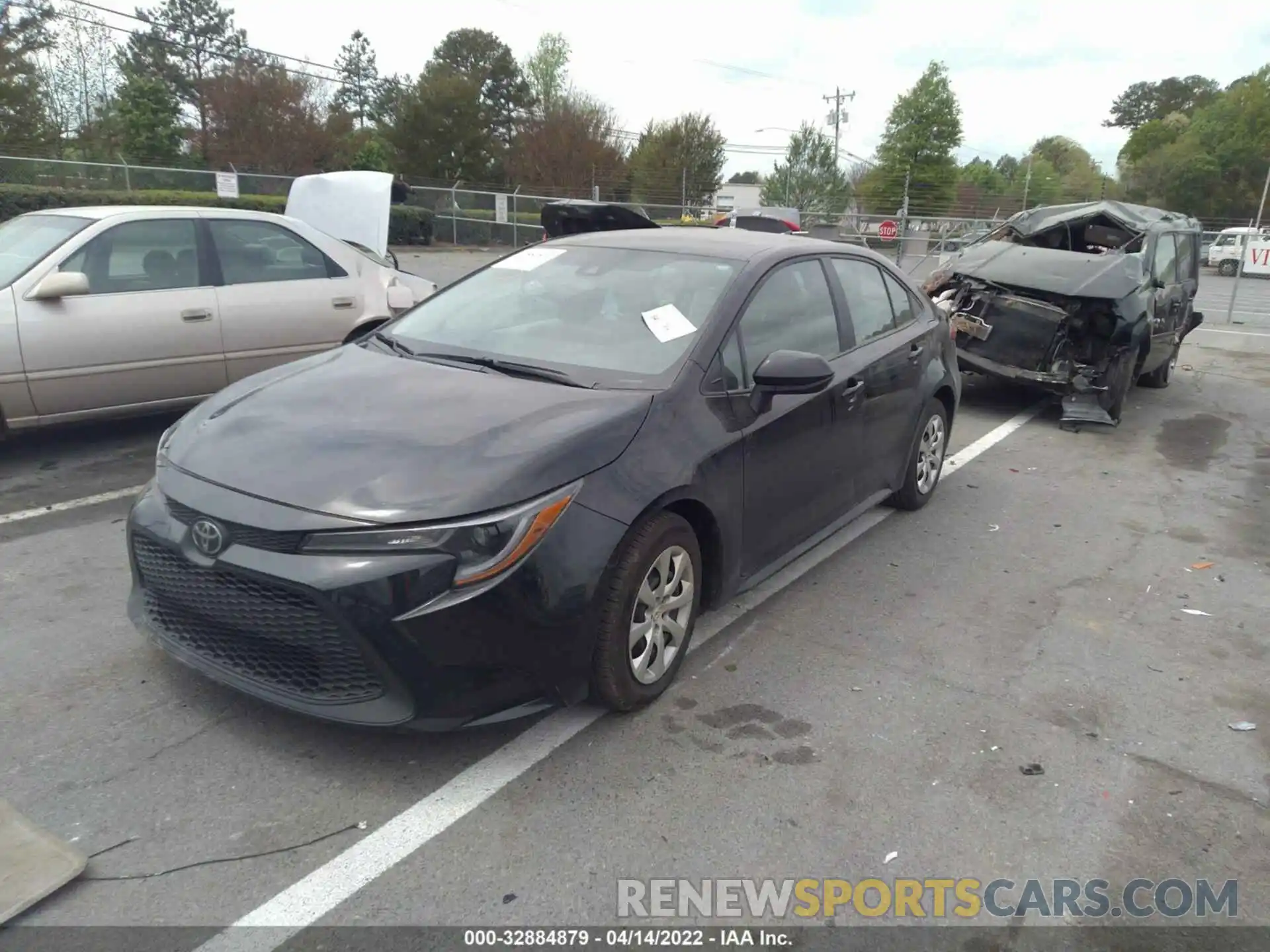 2 Photograph of a damaged car 5YFEPMAE7MP261849 TOYOTA COROLLA 2021