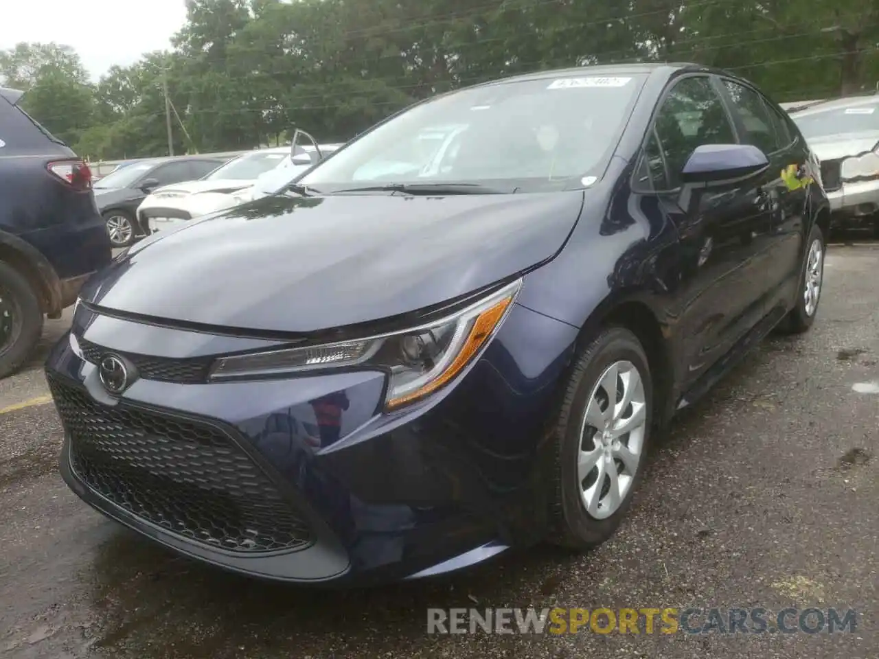 2 Photograph of a damaged car 5YFEPMAE7MP267277 TOYOTA COROLLA 2021