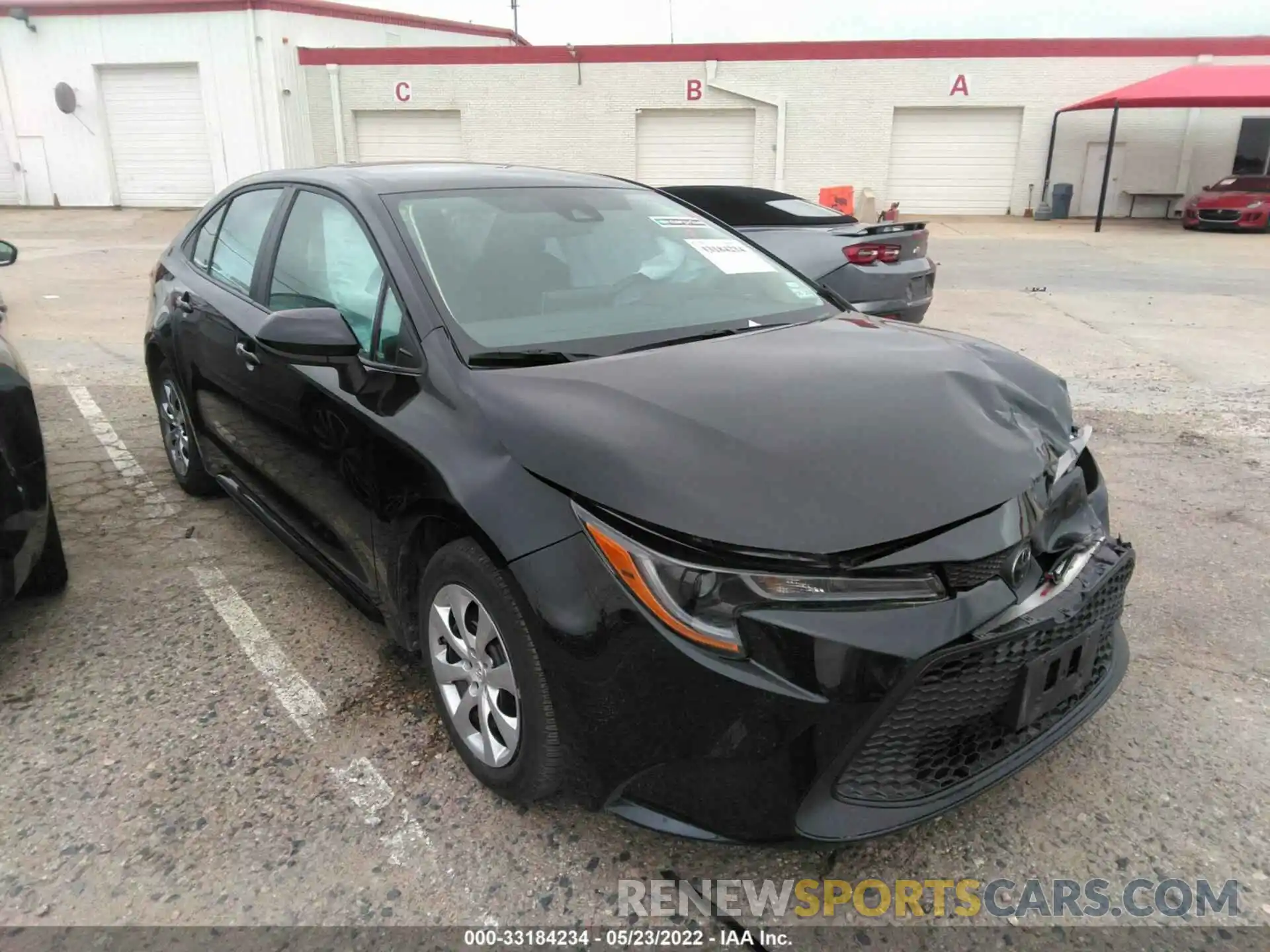 1 Photograph of a damaged car 5YFEPMAE7MP267506 TOYOTA COROLLA 2021