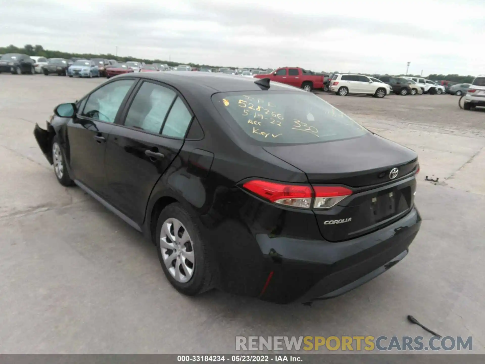 3 Photograph of a damaged car 5YFEPMAE7MP267506 TOYOTA COROLLA 2021