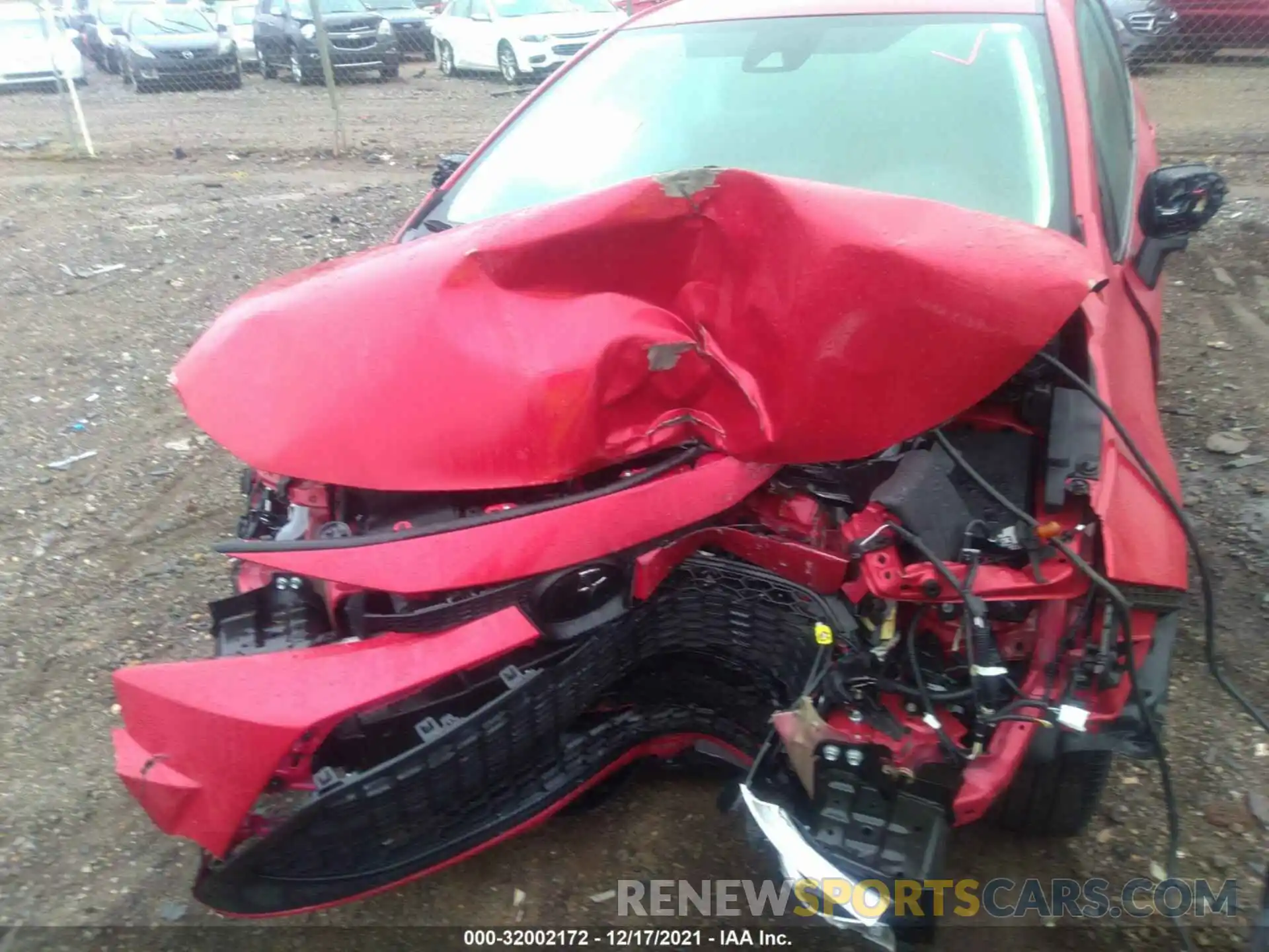 10 Photograph of a damaged car 5YFEPMAE7MP270082 TOYOTA COROLLA 2021