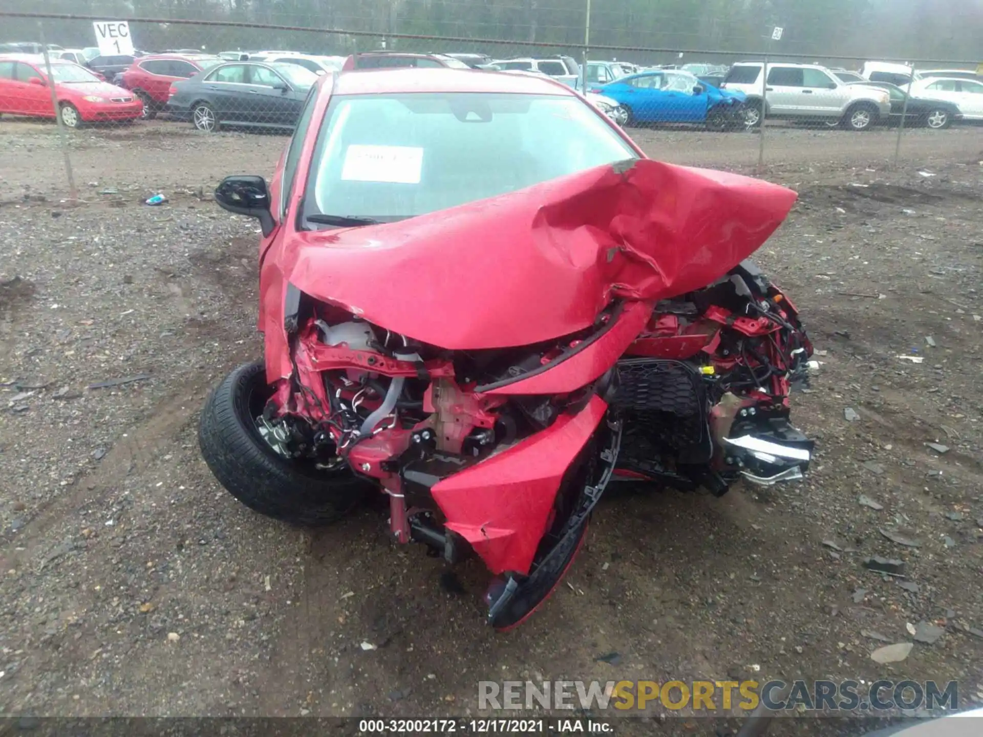 6 Photograph of a damaged car 5YFEPMAE7MP270082 TOYOTA COROLLA 2021